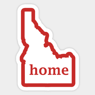 Idaho Home Sticker